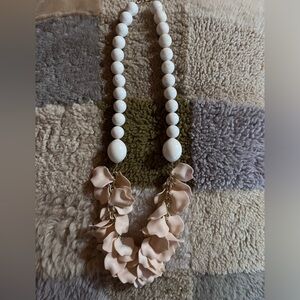 Rose petal necklace